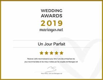 Recommandé sur mariages.net en 2019